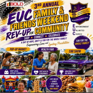 Empowerment Unlimited Church Rev Up for Community 3rd annual event flyer